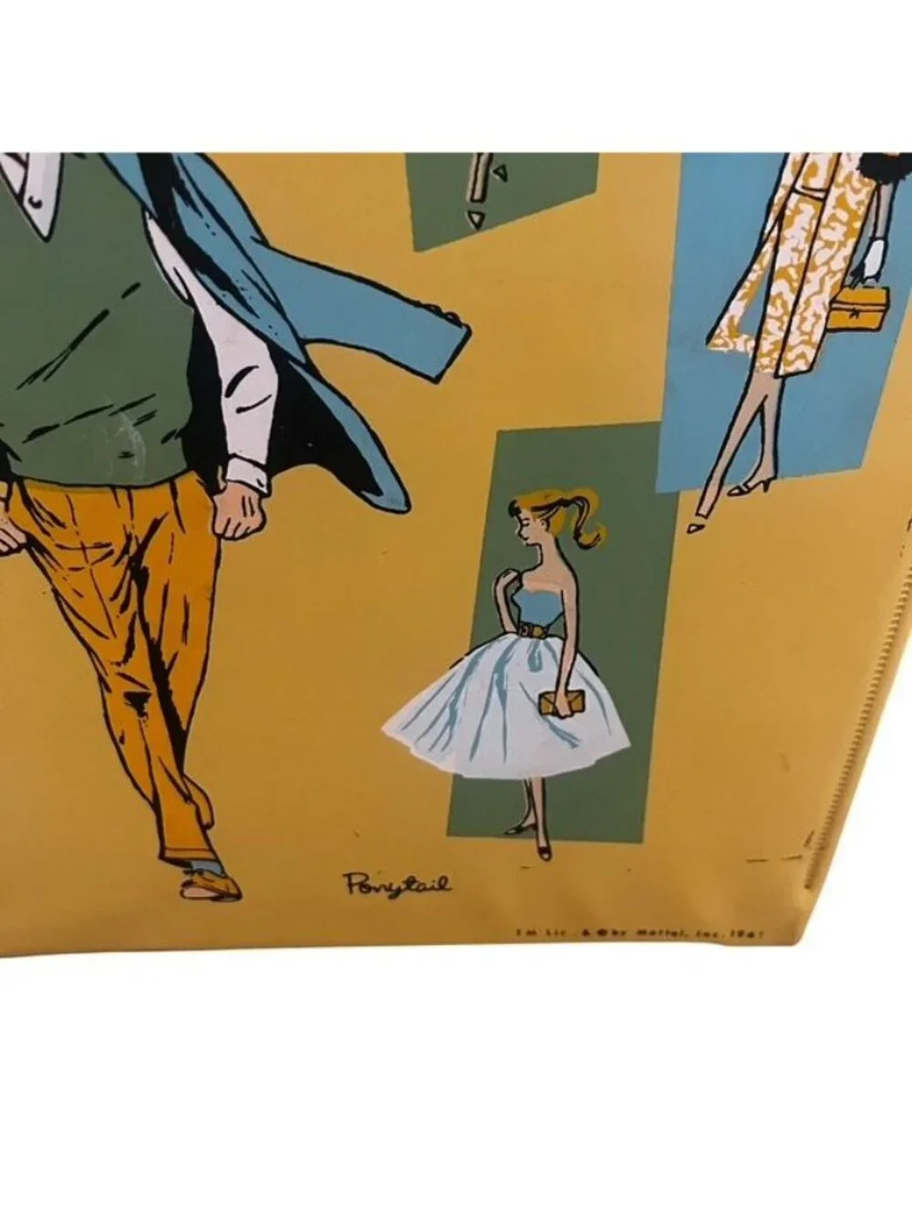 Vintage Mattel 1961 Ken Doll Case